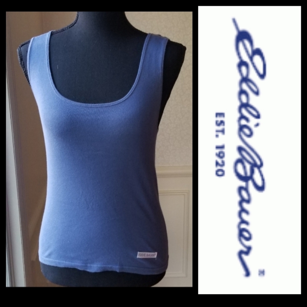 Blue Eddie Bauer tank